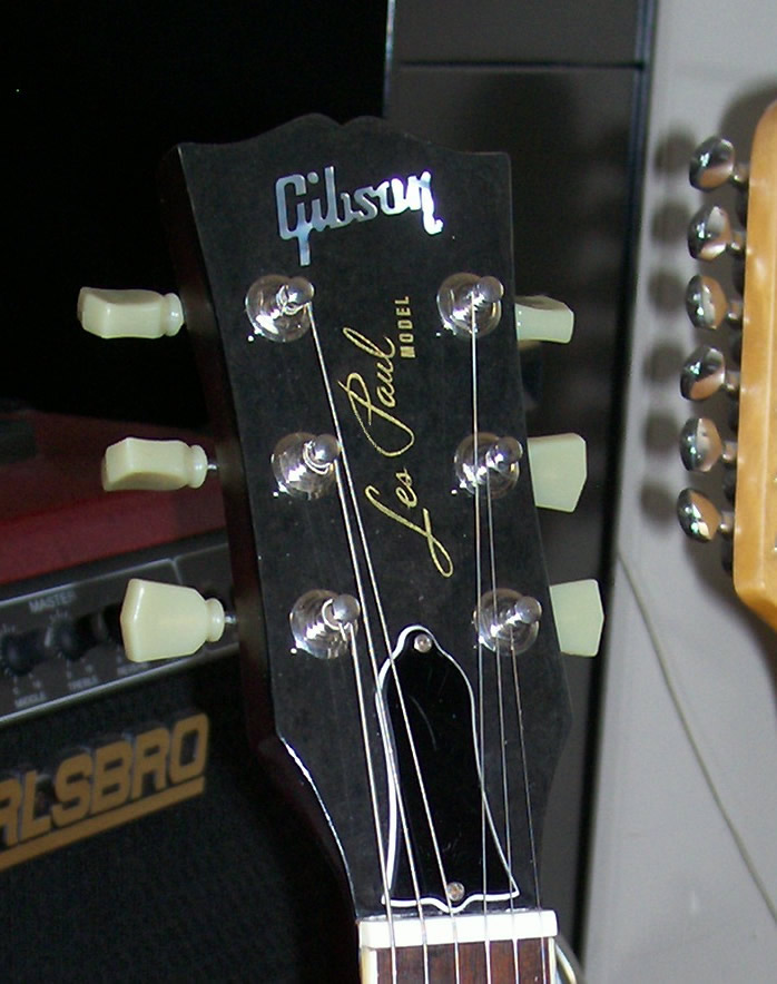 Gibson Les Paul Custom Headstock Overlay